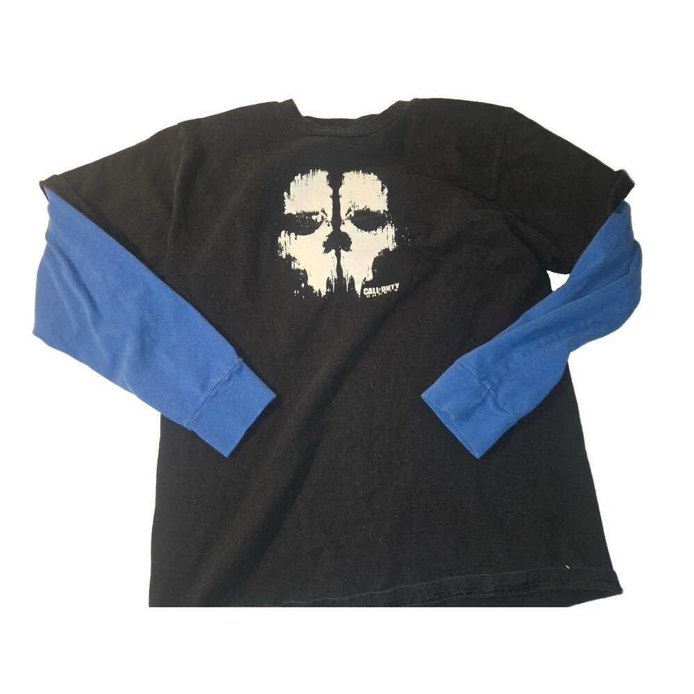 Call of Duty Ghosts Boys 2XL 18 Layered Long Sleeve T Shirt Video Game Graphic
